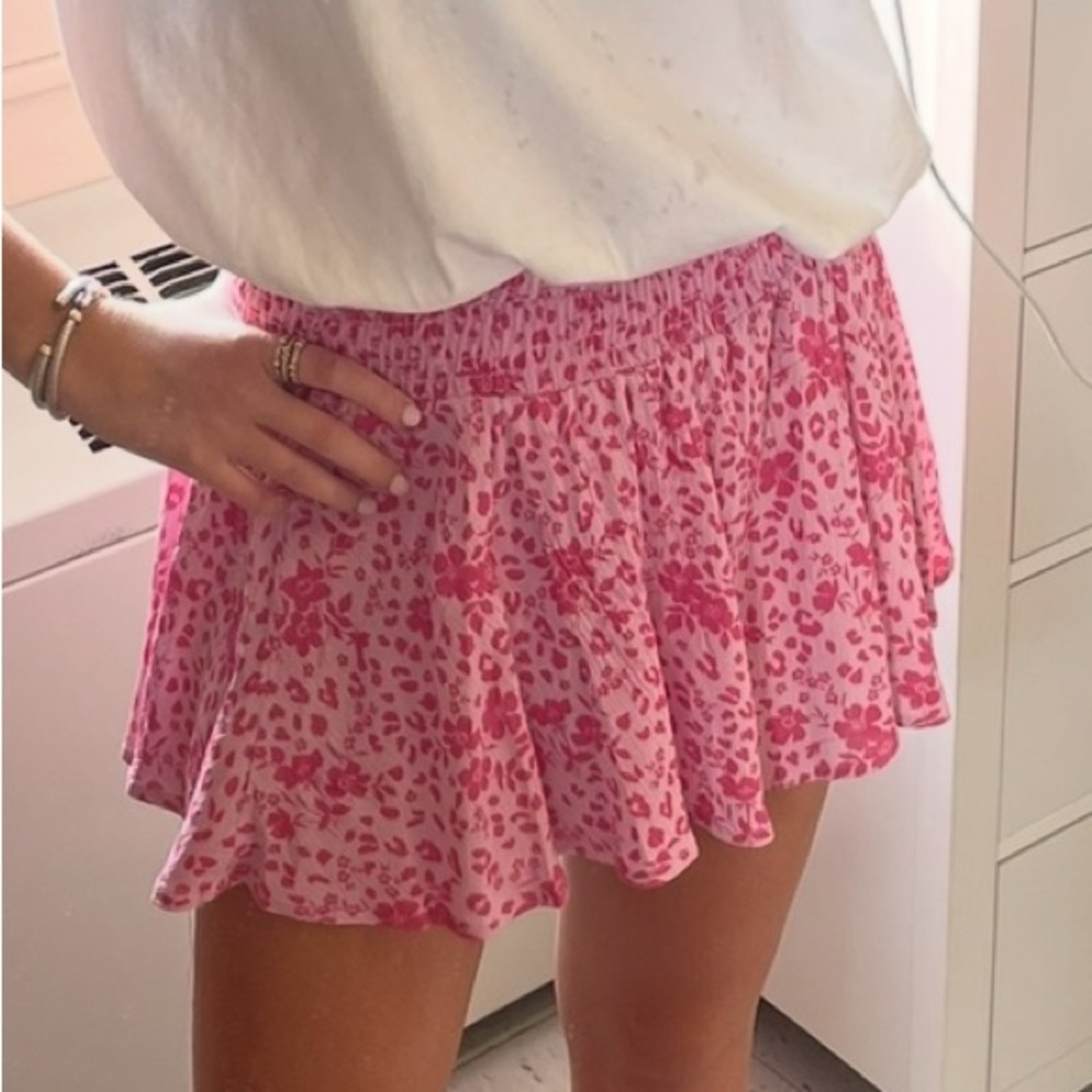 Pink Karlie skirt, size small